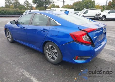 2017 Honda Civic Ex из США, поврежденный, VIN 19XFC2F78HE051704